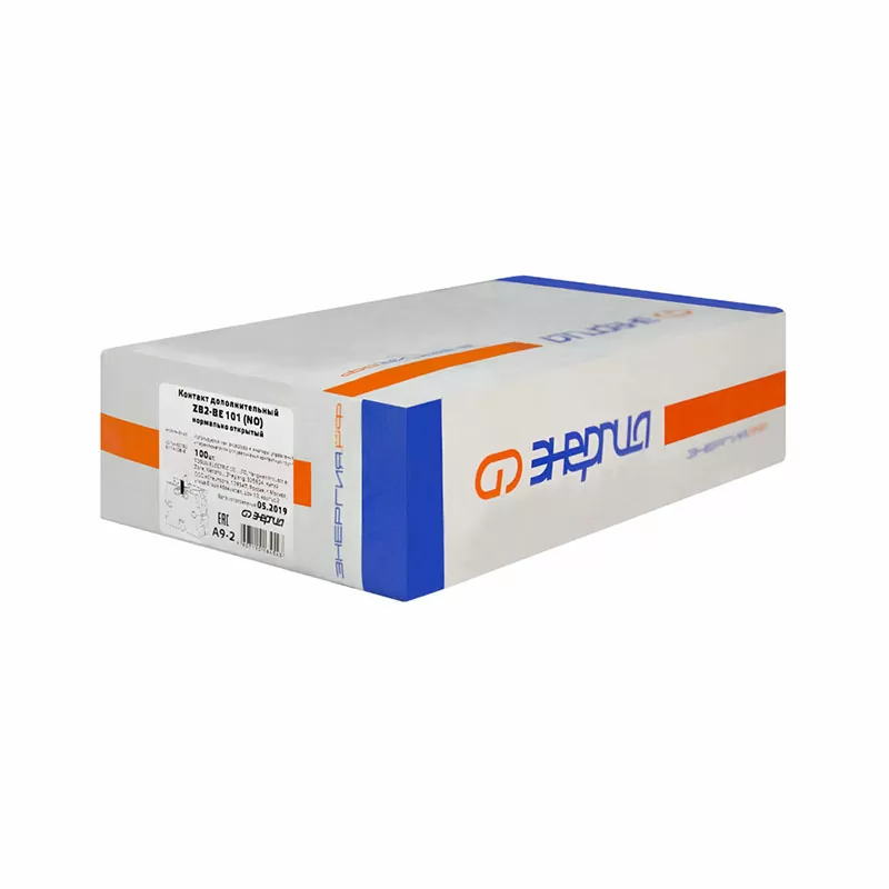 Контакт дополнительный ZB2-BE101 1НО для XB2 (100шт/упак) ЭНЕРГИЯ — изображение 3