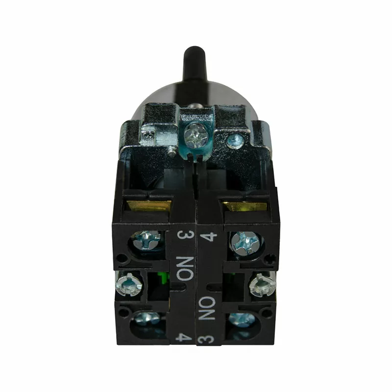 Переключатель XB2-BD53 3 положения с возвратом "I-0-II" стандартная ручка 2НО ЭНЕРГИЯ — изображение 2