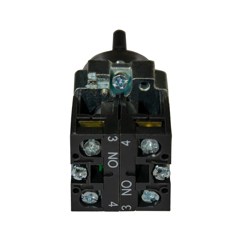 Переключатель XB2-BD33 3 положения "I-0-II" стандартная ручка 2НО ЭНЕРГИЯ — изображение 3