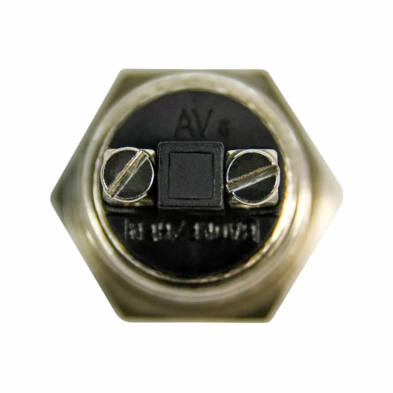 Кнопка YL213-05 нажимная металлическая 1НО (50шт/упак) ЭНЕРГИЯ — изображение 2