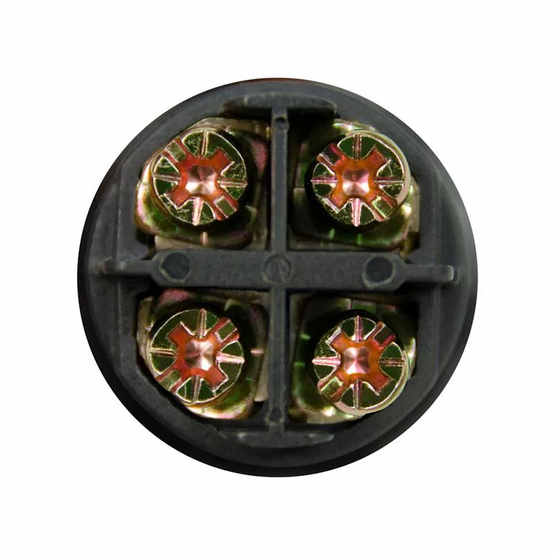 Кнопка XB7-EA25 d22мм черная цилиндр 1НО+1НЗ ЭНЕРГИЯ — изображение 2