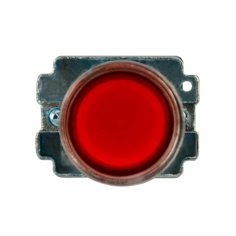 Кнопка XB2-BW3461 d22мм с подсветкой красная неон 230В 1НО ЭНЕРГИЯ — изображение 2