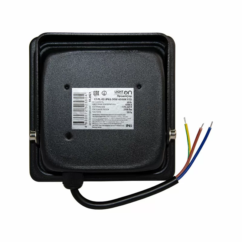 Прожектор  LT-FL-02-IP65- 30W-6500K LED — изображение 4