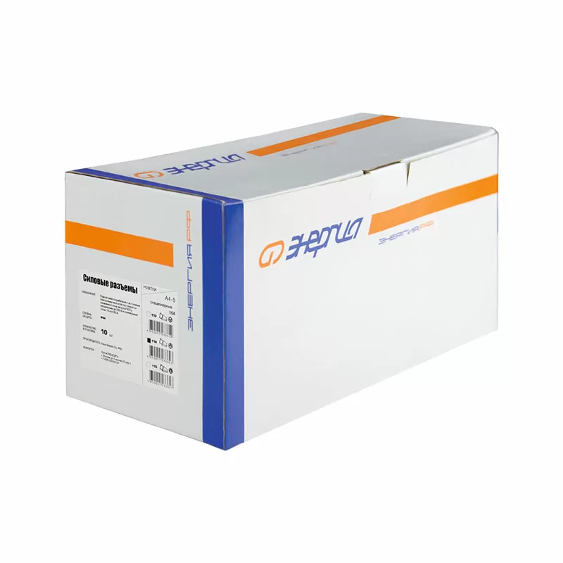 Розетка стационарная наружная TS-114 3P+PE 16А 400В IP44 ЭНЕРГИЯ — изображение 4