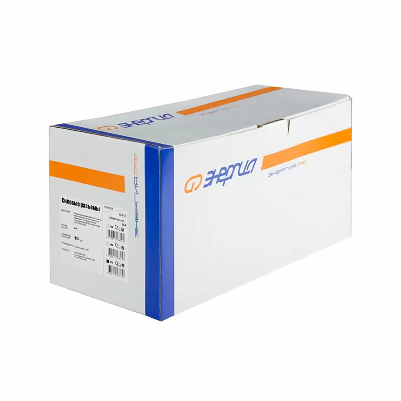 Розетка стационарная наружная TS-115 3P+PE+N 16А 400В IP44 ЭНЕРГИЯ — изображение 4