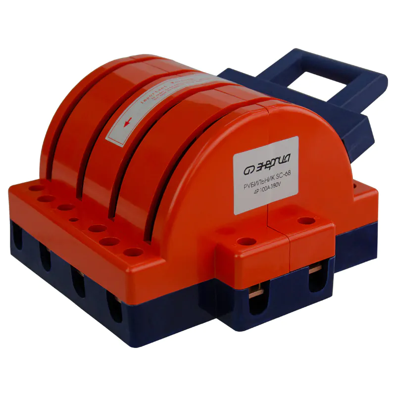 Разъединитель SC-68 4P 100A в корпусе оранж. ЭНЕРГИЯ