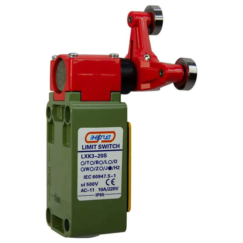 Концевой выключатель LXK3-20S/H2 вилочный роликовый рычаг