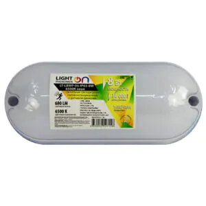 Банник LT-LBWP-05-IP65- 8W-6500К LED овал с датчиком движения
