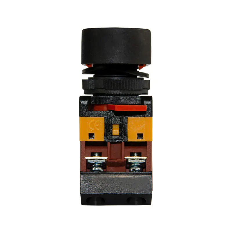 Кнопка APBB-22N d22мм "I-0" с подсветкой овальная неон 230В 1НО+1НЗ ЭНЕРГИЯ — изображение 4