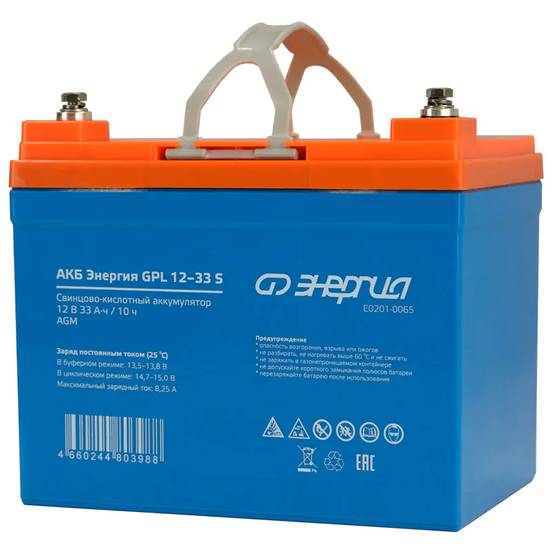 АКБ Энергия GPL 12-33 S E0201-0065