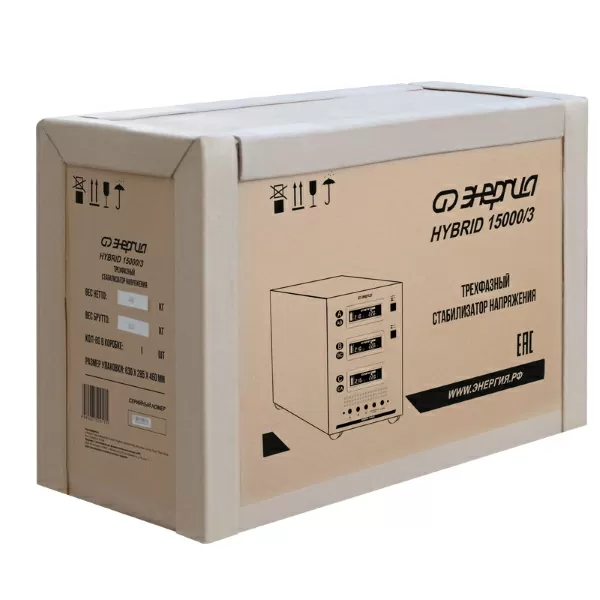 Трехфазный стабилизатор напряжения «Энергия»