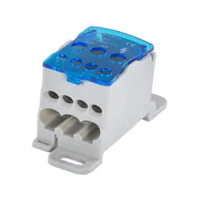 Контактный (распределительный) блок на DIN-рейку
