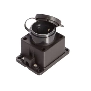 Розетка с крышкой (каучук) РF